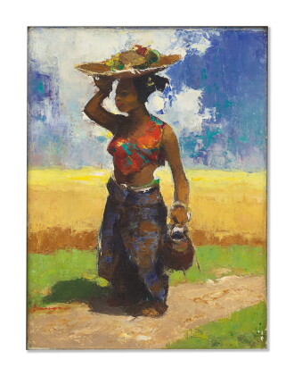 Catalog image of gerard pieter adolfs | marketvrouw vendeuse - java (javanese market vendor)