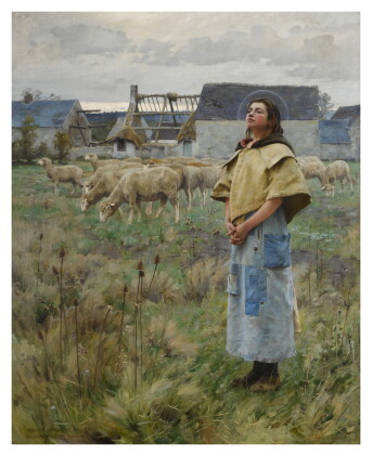 Catalog image of charles sprague pearce | sainte geneviève