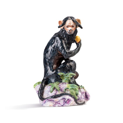 Catalog image of Rare ouistiti en porcelaine de Meissen, vers 1740