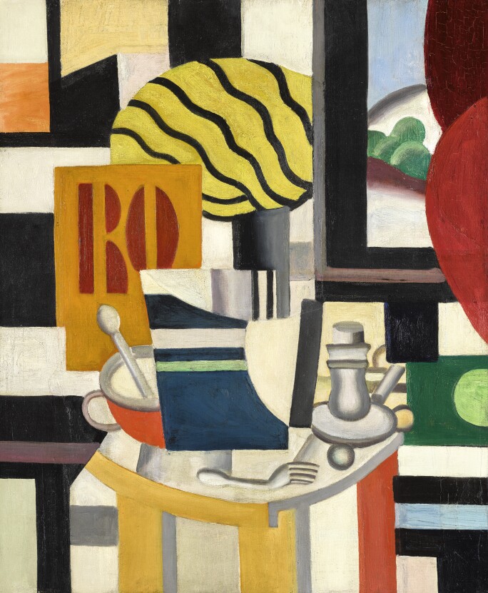 Fernand Léger, Nature morte, 1923 (est. £2,200,000-2,800,000)