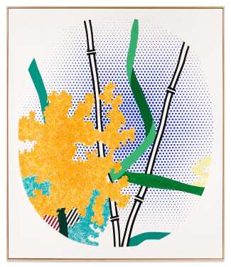 View 1 of Lot 138: Flower with Bamboo