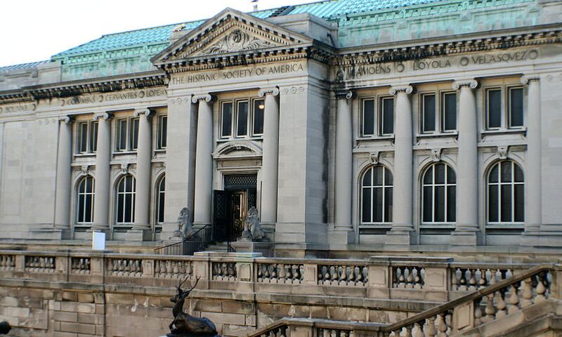 Facade of the Hispanic Society of New York
