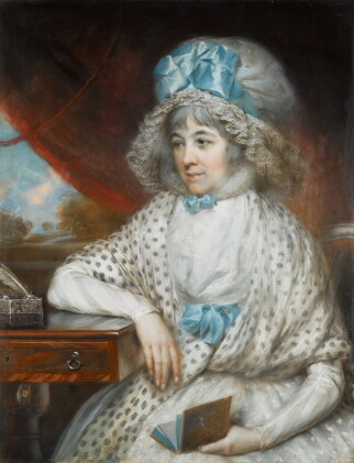 Catalog image of Portrait of a lady, traditionally identified as Miss Boddington