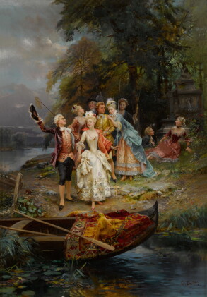 Catalog image of The Merry Fishing Party