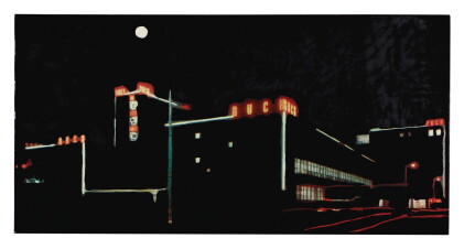 Catalog image of paulina olowska | nocturnes (night paintings from warsaw)