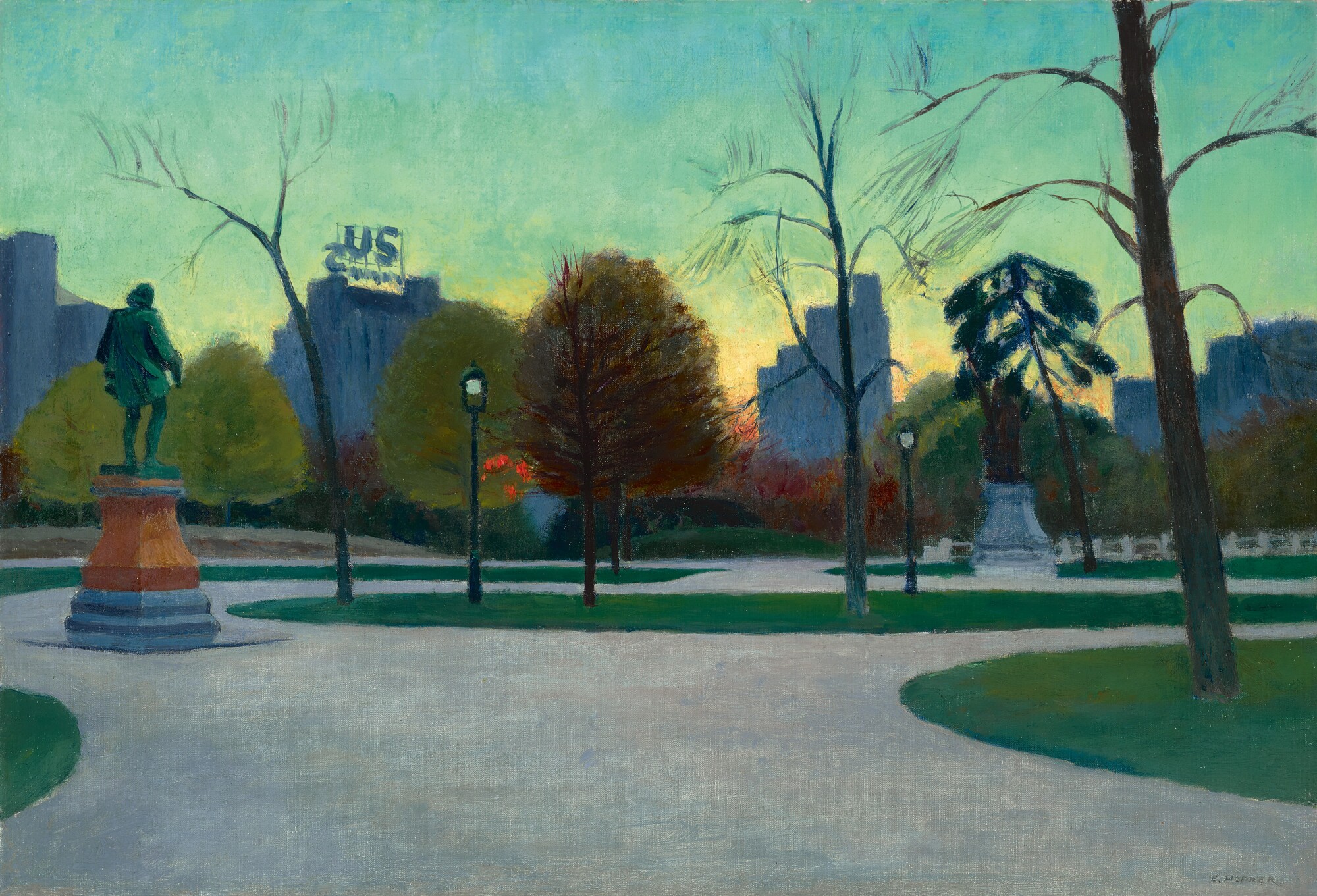 Edward Hopper S Central Park American Art Sotheby S
