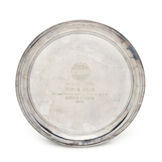 View 1 of Lot 121: George Mikan "Chicago's Greatest Basketball Player of All Time" Presentation Tray