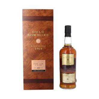 View 1 of Lot 5113: Bowmore Gold Fine Oak Cask 44 Year Old 42.4 abv 1964 (1 BT70)