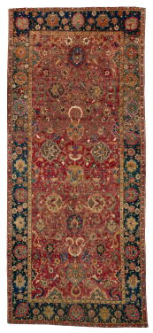 View 1 of Lot 54: A Safavid Isfahan Carpet, Central Persia, early 17th century