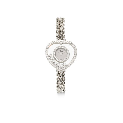 Catalog image of chopard | happy diamonds, reference 20/4502 a white gold and diamond-set bracel…