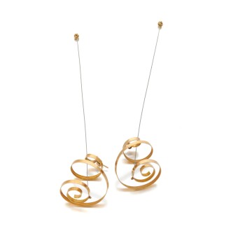 View 1 of Lot 158: Pair of earrings "Antenne" (Paio di orecchini "Antenne")