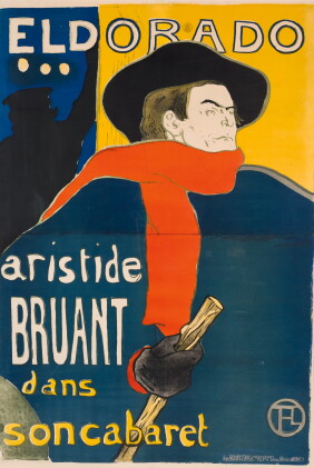 Catalog image of henri de toulouse-lautrec | eldorado: aristide bruant (w. p5; d. 344; a. 7; adr. 4)