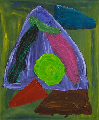 Catalog image of john hoyland, r.a. | hidin