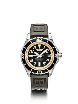 Catalog image of breitling superocean ref a17364 | a stainless steel automatic center seconds wr…