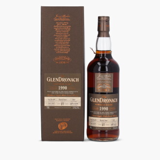 View 1 of Lot 2064: The Glendronach Single Cask 27 Year Old #2257 52.9 abv 1990 (1 Bottle 75cl)