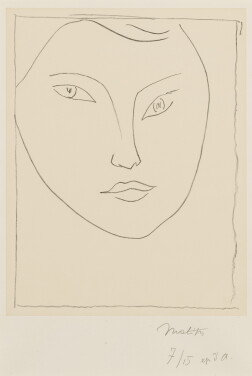View 1 of Lot 104: Portrait de Claude D. (Duthuit 585)