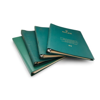 Catalog image of A set of parts manuals, Circa 1970