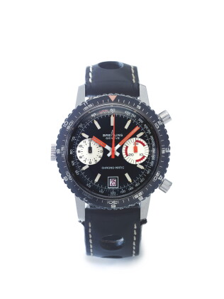 Catalog image of breitling | ref 2110 chrono-matic, a stainless steel left handed chronograph wr…
