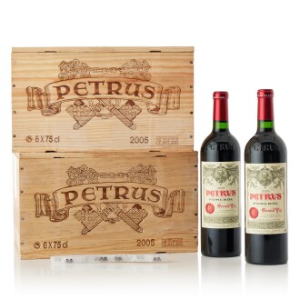 View 1 of Lot 7147: Petrus 2005 (12 BT)