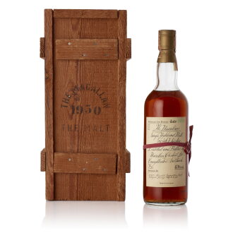 View 1 of Lot 2014: The Macallan Handwritten Label 43.0 abv 1950 (1 BT75)