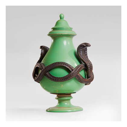 Catalog image of "Cobra" Covered Jar