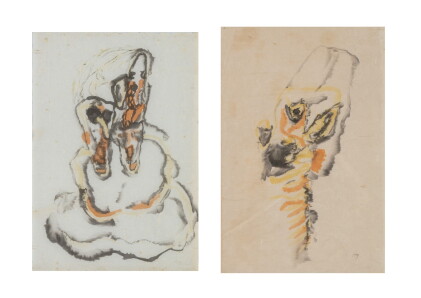 Catalog image of henri michaux | sans titre [2 oeuvres]