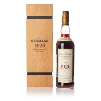 View 1 of Lot 19: The Macallan Fine & Rare 60 Year Old 42.6 abv 1926 (1 Bottle 70cl)