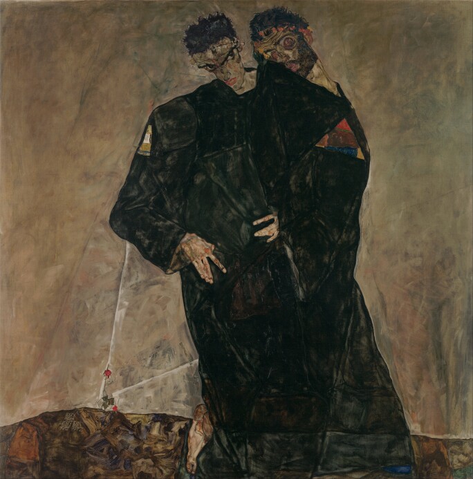 Egon Schiele, The Hermits