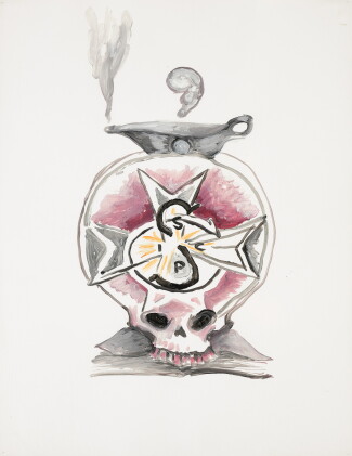Catalog image of tony oursler | poetic (coda) #47