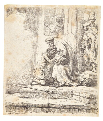 Catalog image of rembrandt harmensz. van rijn | the return of the prodigal son (b., holl. 91; ne…