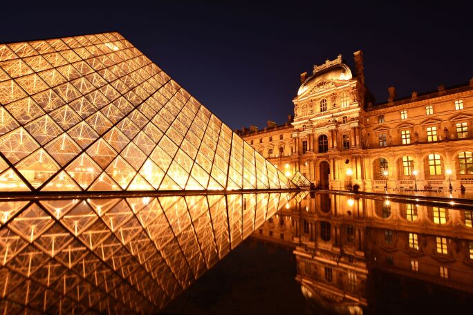 Exterior View, Musée Du Louvre