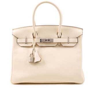 View 1 of Lot 8: Nata Togo Birkin 30 Palladium Hardware, 2022