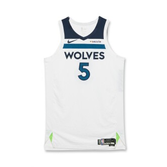 View 1 of Lot 4: Anthony Edwards Minnesota Timberwolves 2025-2026 Game Worn Association Edition Jersey | 41 Points