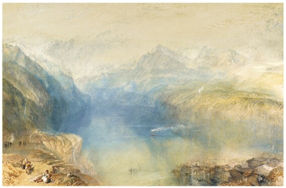 209 joseph mallord william turner r a the lake of lucerne from brunnen