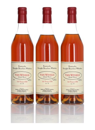 View 1 of Lot 141: Van Winkle 12 Year Old Special Reserve Lot "B" 90.4 Proof NV (3 Bottles 75cl)