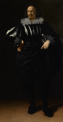 Catalog image of artemisia gentileschi | portrait of a gentleman, probably antoine de ville, ful…