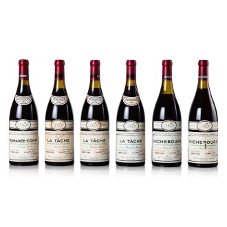 View 1 of Lot 3019: Domaine de la Romanée-Conti Assortment 1988 Domaine de la Romanée-Conti (12 BT)