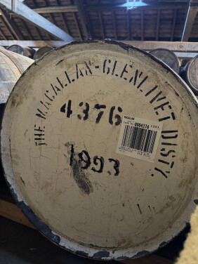 View 1 of Lot 1: Macallan Hogshead #4376 1993 (1 Cask)