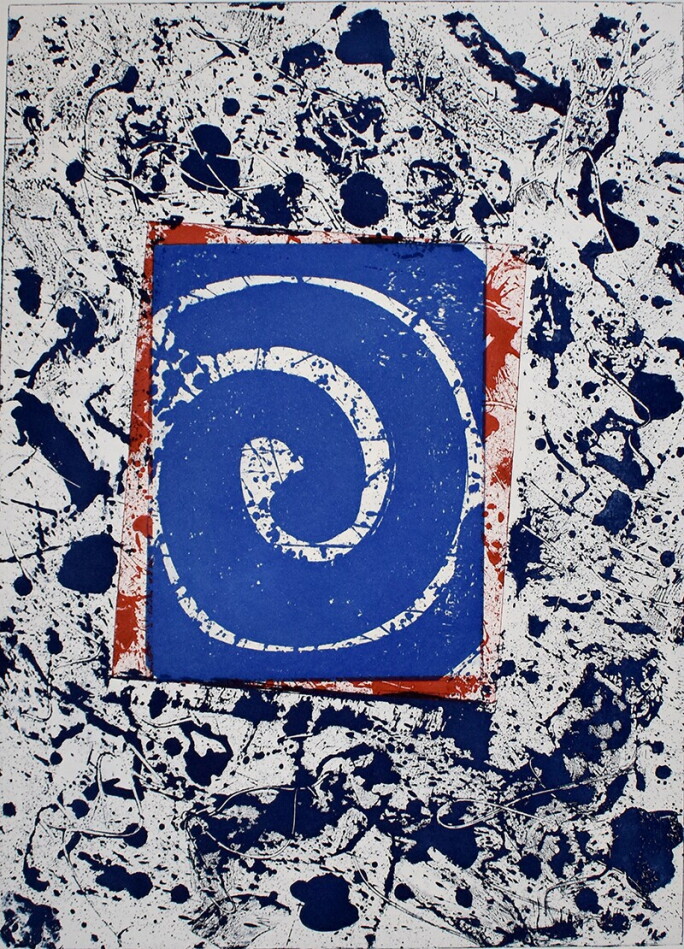 Sam Francis Editioned Artwork