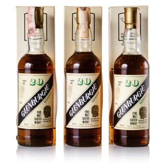 View 1 of Lot 184: Glenburgie Sestante 20 Year Old 40.0 abv 1968 (3 BT 75cl)