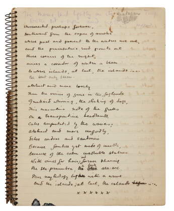 Catalog image of durrell, collection of letters, typescripts and related material