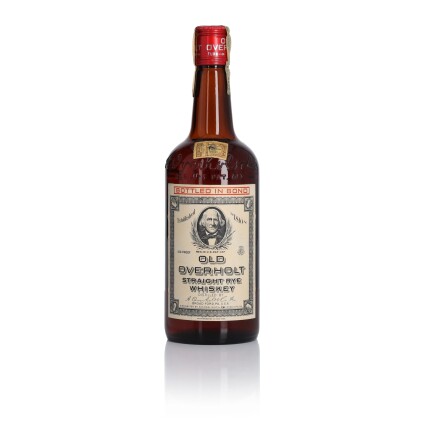 View 1 of Lot 143: Old Overholt 100 Proof 1951 (1 4/5 Quart)