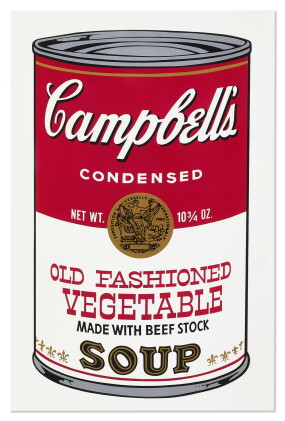 Catalog image of andy warhol 安迪·沃荷 | campbell's soup ii: old fashioned vegetable (ii.54) 金寶濃湯 ii…
