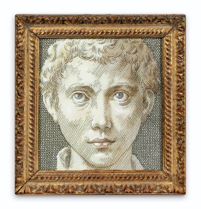 Catalog image of tête de jeune homme, d’après parmigianino