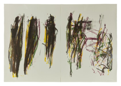 Catalog image of joan mitchell | trees ii