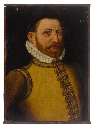 Catalog image of circle of antonis mor | portrait of a gentleman, bust length