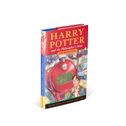 View 1 of Lot 363: J.K. Rowling | Harry Potter and the Philosopher's Stone, 1997, first hardback edition, third impression, inscribed