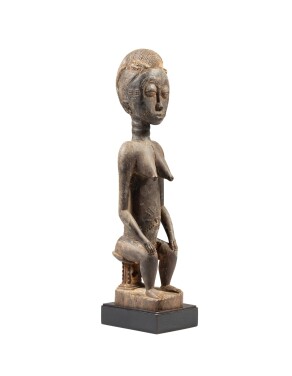 View 1 of Lot 128: Statue, Baulé, Côte d'Ivoire | Baule Figure, Côte d'Ivoire