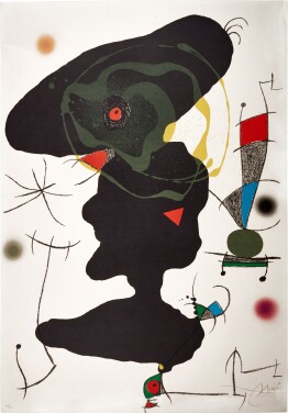 View 1 of Lot 113: Oda à Joan Miró: Plate V (M. 907; see C. Bks. 175)