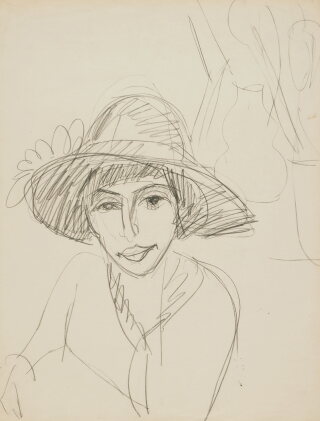 Catalog image of Gerda mit Hut (Gerda in a Hat)